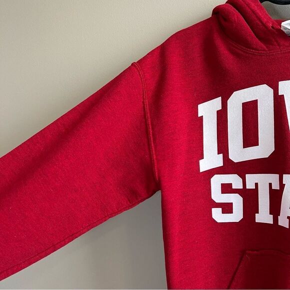 ✨ Gildan Red Iowa State University Hoodie Small - Picture 5 of 10